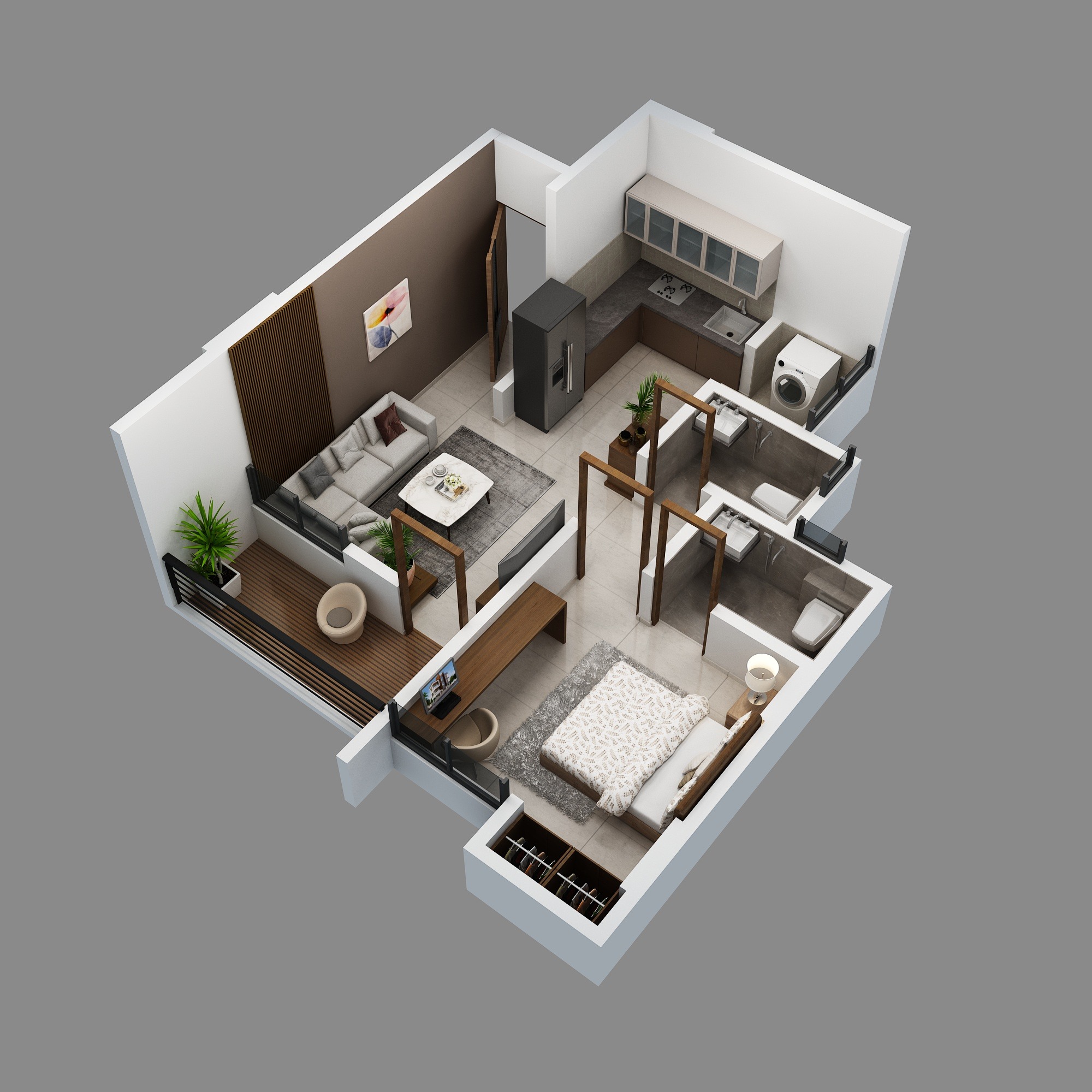 Apartment floor plan